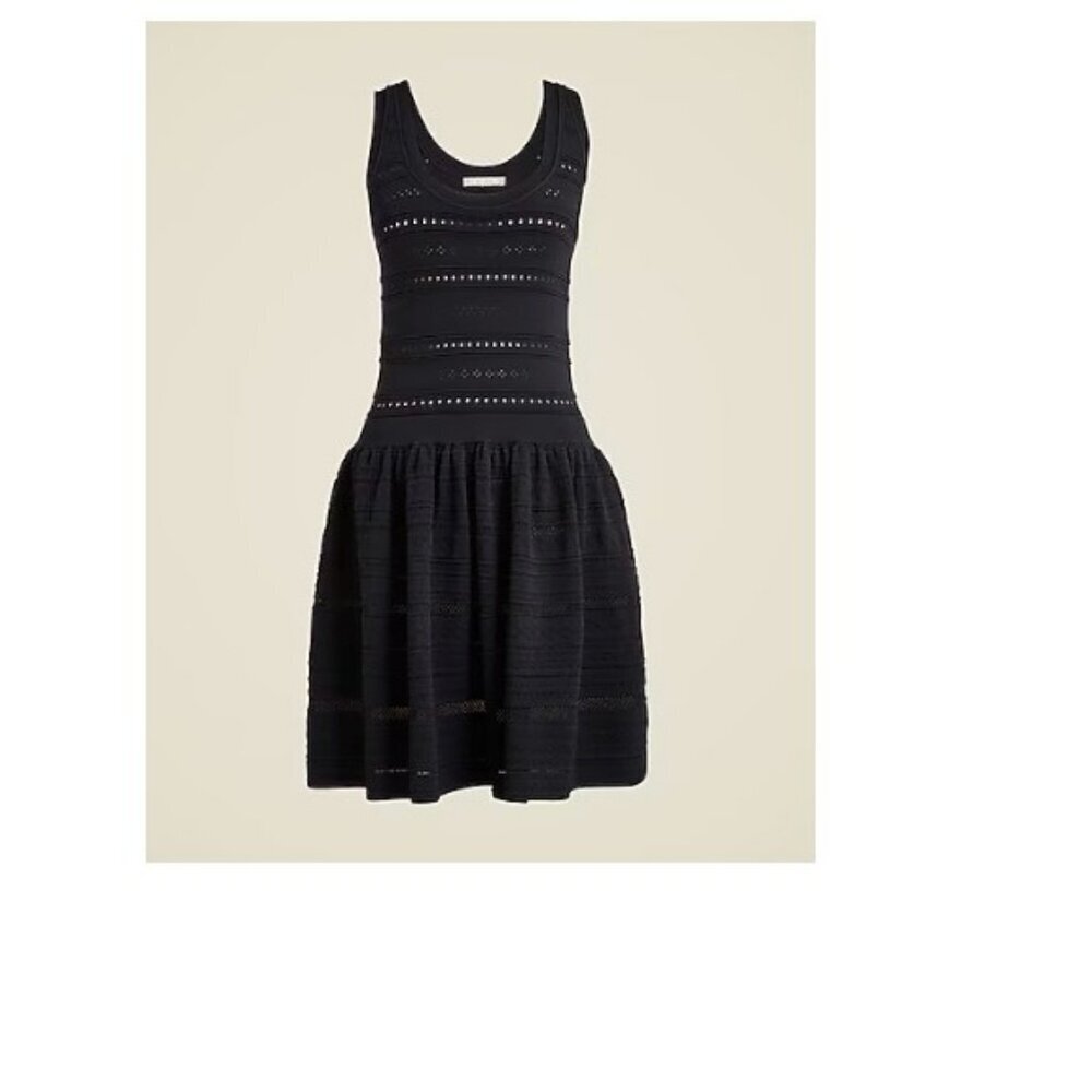 J. Crew Black Mini Dress